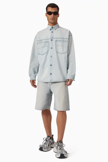 Long Sleeve Shirt in Denim