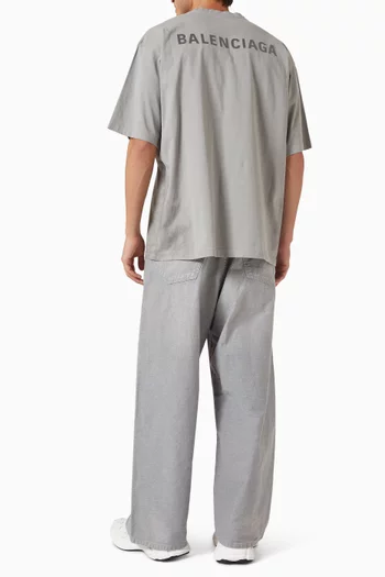 Logo T-shirt in Cotton-jersey