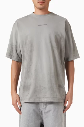 Logo T-shirt in Cotton-jersey