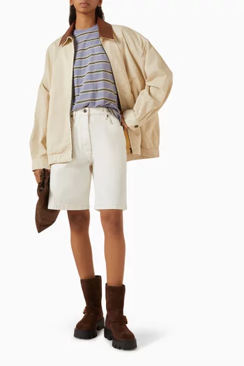 Bermuda Shorts in Denim
