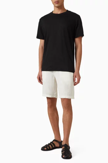 Sebastian Bermuda Shorts in Linen