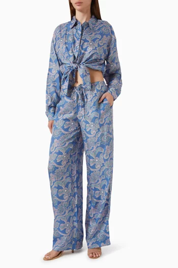Stevie Shirt in Silk
