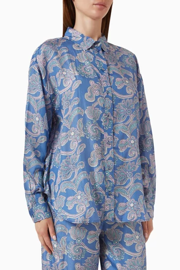 Stevie Shirt in Silk