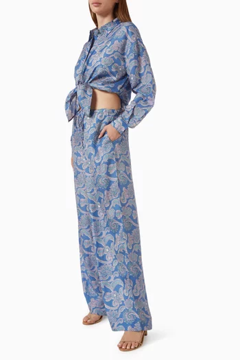 Azra Pants in Silk