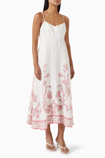 Teeva Dress in Linen