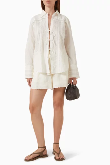 Lilla Shirt in Cotton-voile