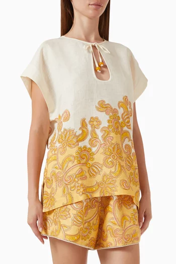 Amara Printed Top