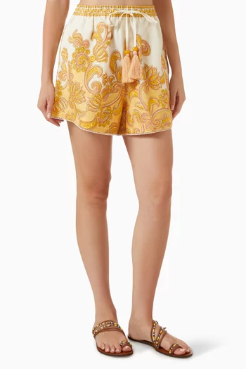 Kora Shorts in Linen