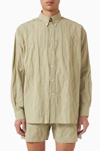 Veterano Shirt in Cotton Poplin