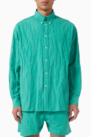 Veterano Shirt in Cotton Poplin