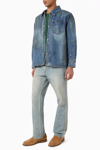 Western Painter Shirt in Denim