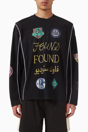 Multi Language Jersey in Cotton