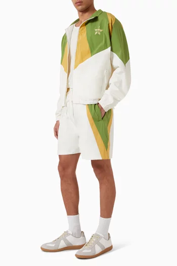 Track Shorts in Nylon-blend