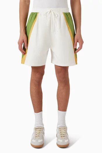 Track Shorts in Nylon-blend
