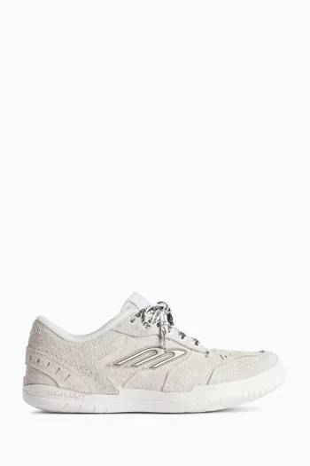 Hamptons Platform Sneakers in Suede