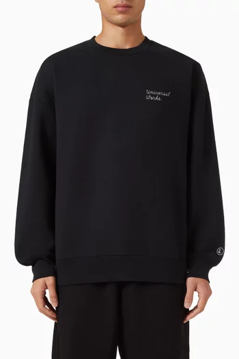 Logo-print Sweatshirt in Cotton