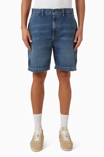 Painter Shorts in Denim