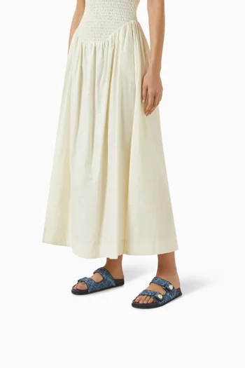 Fayence Sandals in Denim