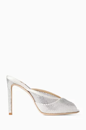 Brigitte 100 Embellished Mules