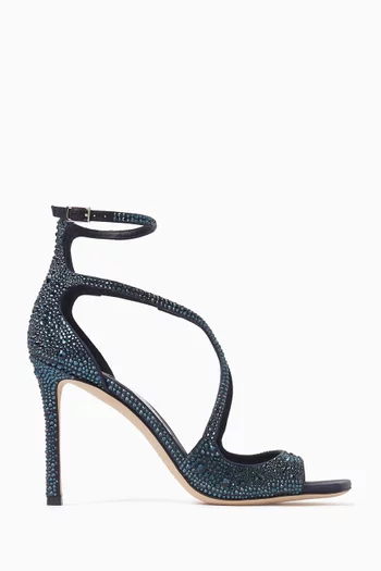 Azia 95 Sandals in Crystal Satin