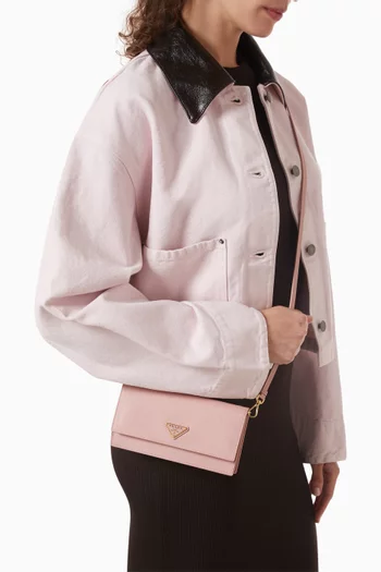 Mini Bag in Saffiano Leather