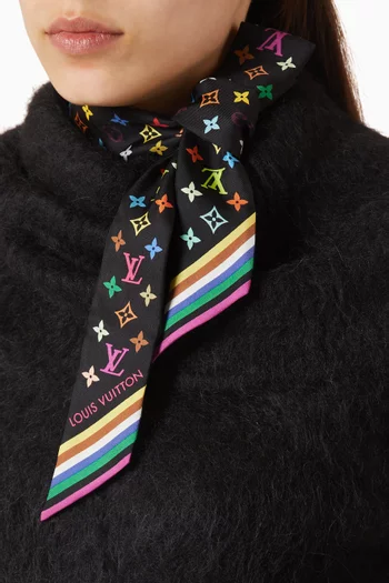 Unused x TM Monogram BB Bandeau Scarf