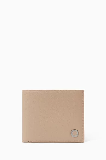 Bifold Wallet in Calf Leather