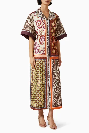 Wilson Shirtdress in Linen Blend