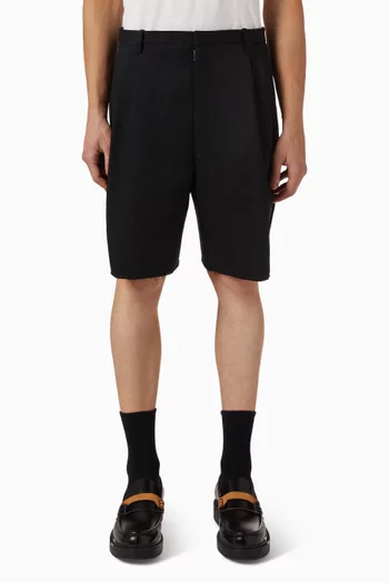 Tailored Bermuda Shorts in Cotton-blend