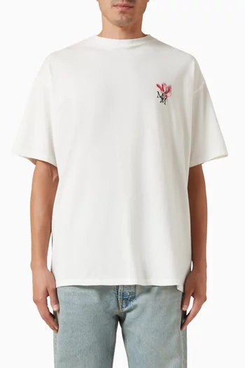 Logo-print T-shirt in Cotton
