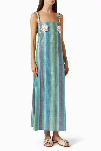 Amaya Shell Dress in Linen