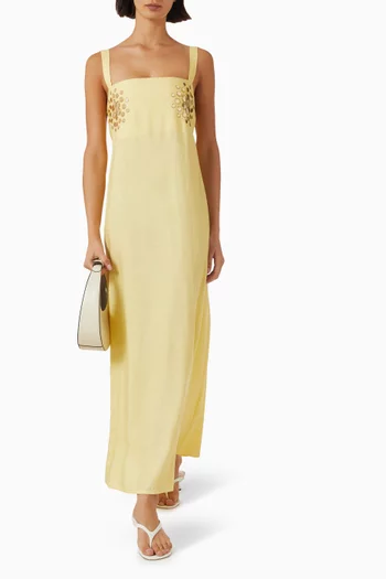 Amaya Mirror Dress in Linen