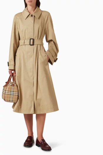 Ellingham Belted Coat in Cotton