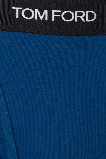 Logo Boxer Briefs in Cotton-blend
