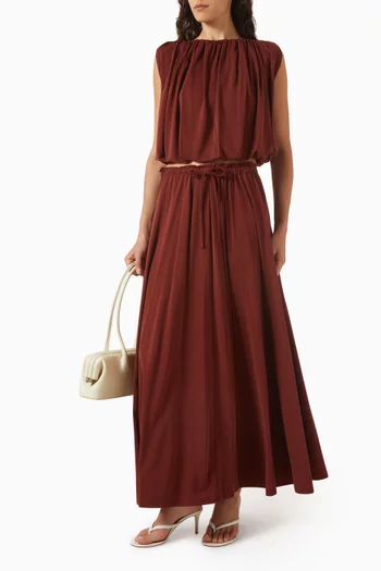 Ava Maxi Skirt in Modal-blend