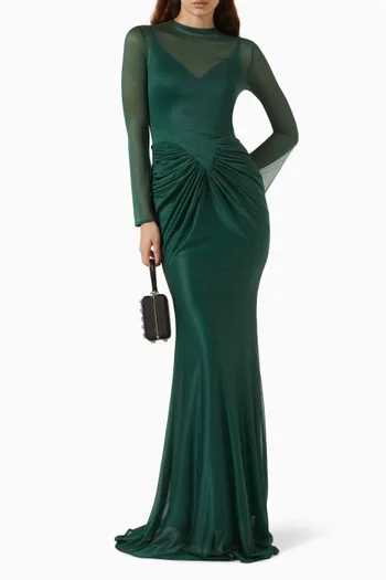 Drape Maxi Dress