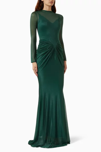 Drape Maxi Dress