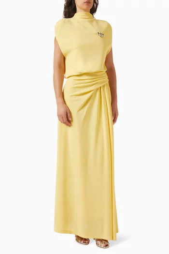Drape Maxi Dress