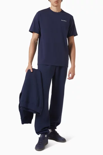 Serif Logo T-shirt in Cotton