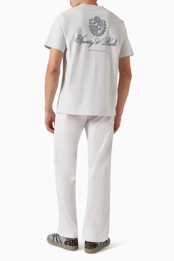 Club Script T-shirt in Cotton-jersey