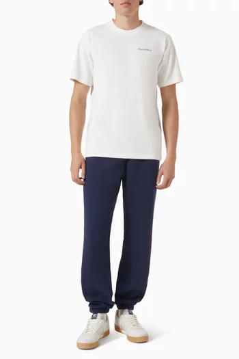 Serif Logo T-shirt in Cotton