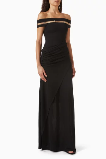 Aris Off-shoulder Dress
