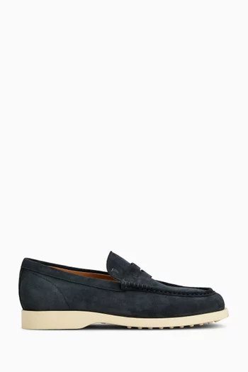 Penny Loafers in Suede
