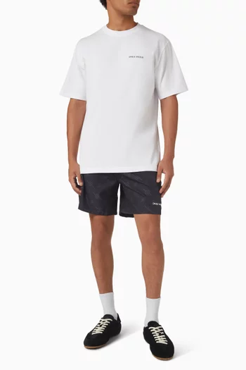 Irregular Monogram Swim Shorts