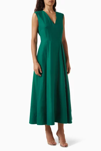 Twist Midi Dress in Modal-blend