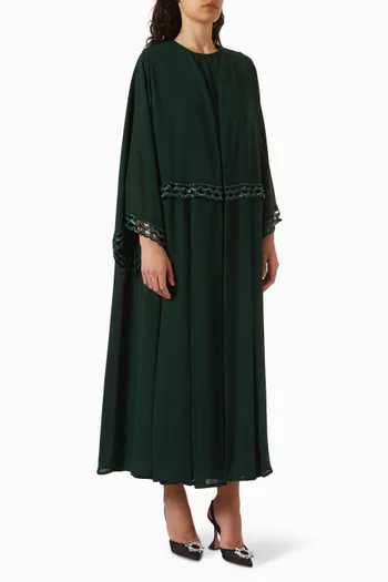 3-piece Abaya Set in Chiffon