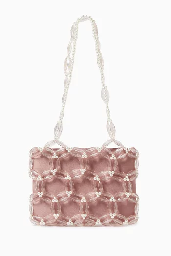 Camila Beaded Shoulder Bag