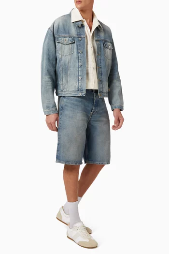 Kayce Shorts in Denim