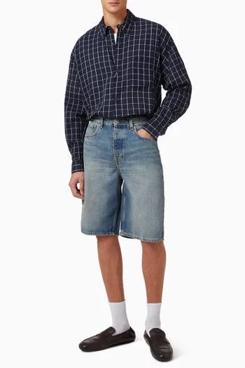Maza Check Shirt in Cotton-blend