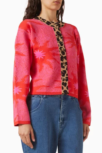 Soleil Cardigan in Viscose-knit